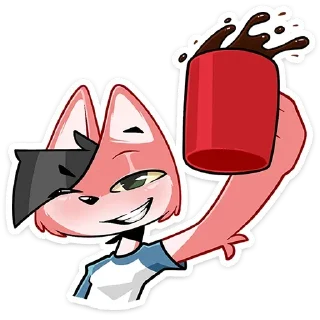 ☕️ emoji Лис Рик (вк. без надписей) Telegram sticker 13 of 48