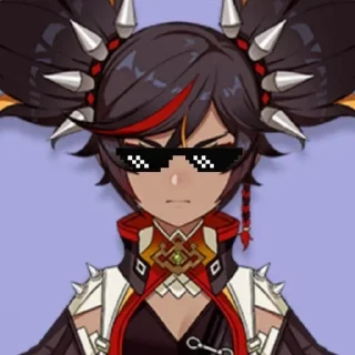 🌟 emoji Я люблю Синь Янь!!! 🎸🔥 Telegram sticker 5 of 15