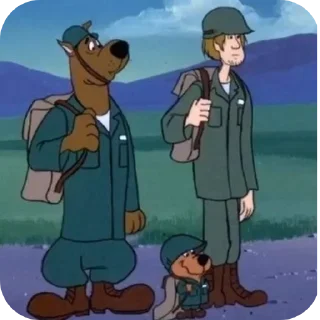 👍 emoji Scooby-Doo Telegram sticker 17 of 17