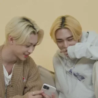🪚 emoji hyunjin&felix |@skzstickersss Telegram sticker 5 of 21