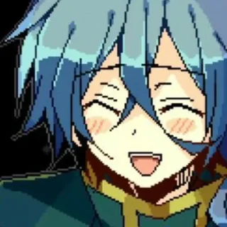 💙 emoji эш брэдли Telegram sticker 21 of 50
