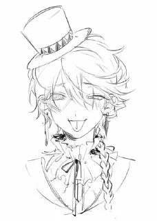 🌟 emoji Николай Гоголь -> @animebotsa Telegram sticker 7 of 38
