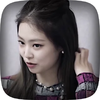 💋 emoji jennie by @castelyuyu Telegram sticker 7 of 25