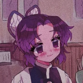 🦋 emoji ♡ Шинобу Кочо ♡ Telegram sticker 23 of 120