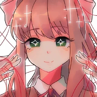 🌟 emoji Моника @Aimee_omoide Telegram sticker 5 of 120