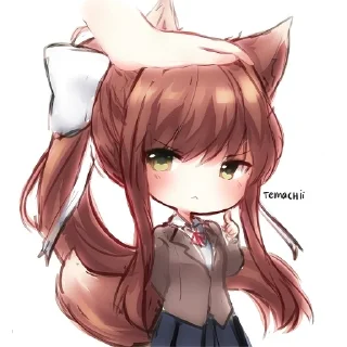 🌟 emoji Моника @Aimee_omoide Telegram sticker 21 of 120