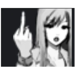 🖕 emoji onil 2 Telegram sticker 18 of 67