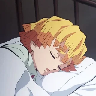 💤 emoji Аґацума Зеніцу ⚡ Telegram sticker 6 of 52