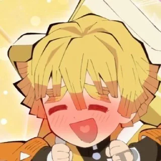 🌟 emoji meooww zenitsu Telegram sticker 19 of 24