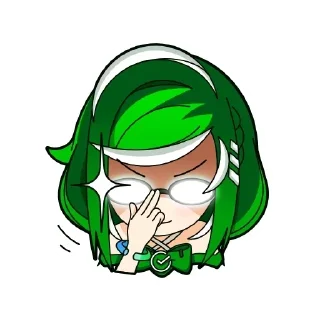 🤔 emoji СберТян Telegram sticker 8 of 24