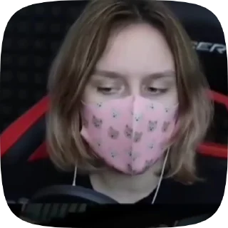 😷 emoji Я не упала с балкона😡 Telegram sticker 5 of 20