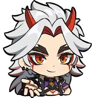 ✋ emoji KartinyPaimon Telegram sticker 7 of 32