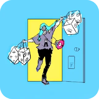 📖 emoji Mahito𐙚  ֹ ⋆ . ° ᡣ𐭩 @mamkamahi Telegram sticker 19 of 120
