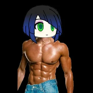 🌟 emoji Е лань( гача скрача ) Telegram sticker 14 of 25