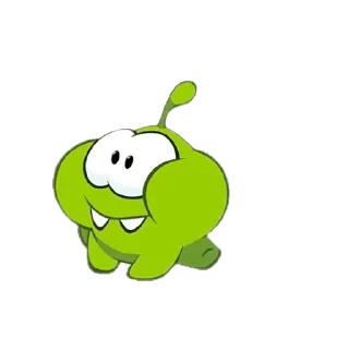 😜 emoji Am nyam: Cut the Rope Telegram sticker 7 of 12