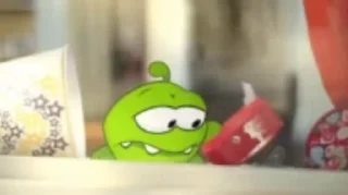 😕 emoji Am nyam: Cut the Rope Telegram sticker 11 of 12