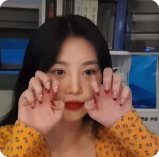 🧡 emoji Soojin @helpfrrlily Telegram sticker 5 of 45
