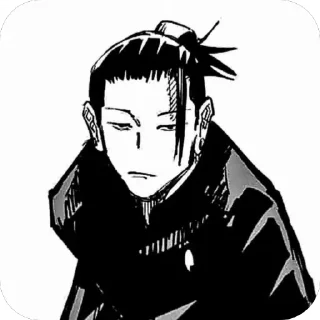 😒 emoji ꒰ 🐍 ꒱ 𐍃ᥙgᥙrᥙ Ᏽᥱᴛ᧐ BW @jjk_stickersOG Telegram sticker 18 of 78