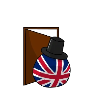 👋 emoji Countryballs Telegram sticker 11 of 62