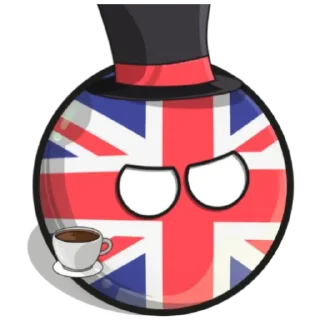 ☕ emoji Countryballs Telegram sticker 9 of 17