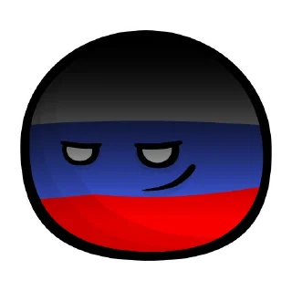 Sticker from Countryballs