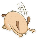 🙌 emoji Diggy Dog loves memes Telegram sticker 18 of 41