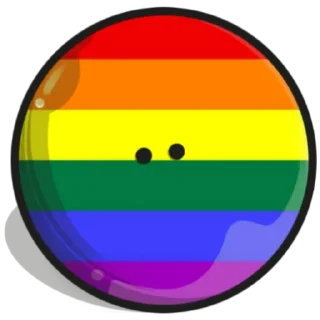😶 emoji Countryballs Telegram sticker 11 of 17