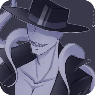👅 emoji 🔪 Crᴇᴇᴩyᴩᴀsᴛᴀ 🖤 Telegram sticker 12 of 120
