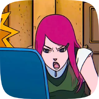 🎐 emoji Кушина 2 @stickersnaryto Telegram sticker 23 of 28
