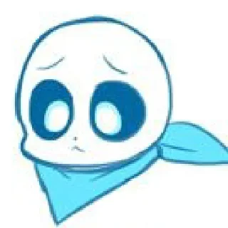 🔷 emoji 𝙱𝚕𝚞𝚎𝙱𝚎𝚛𝚛𝚢 𝚋𝚢 : @stickers_undertale Telegram sticker 17 of 20