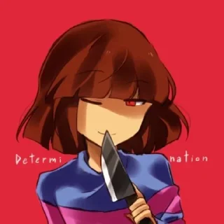 ❤️ emoji 𝙵𝚛𝚒𝚜𝚔 𝚋𝚢 : : @stickers_undertale Telegram sticker 12 of 53