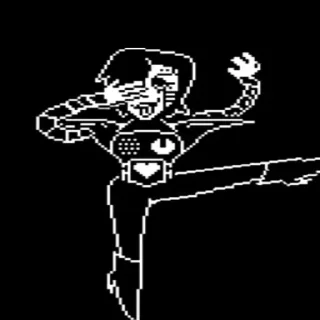 🕺 emoji 𝙳𝚊𝚗𝚜𝚒𝚗𝚐 𝙼𝚎𝚝𝚝𝚊𝚝𝚘𝚗 : @stickers_undertale Telegram sticker 8 of 32