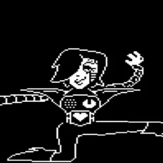 🕺 emoji 𝙳𝚊𝚗𝚜𝚒𝚗𝚐 𝙼𝚎𝚝𝚝𝚊𝚝𝚘𝚗 : @stickers_undertale Telegram sticker 9 of 32