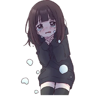 😭 emoji Менхера-чан (большая) @nyasticks Telegram sticker 19 of 41