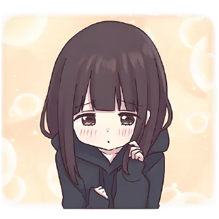 😅 emoji Куруми-чан (bonus) @Nyasticks Telegram sticker 8 of 25