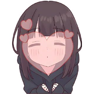 😘 emoji Куруми-чан (bonus) @Nyasticks Telegram sticker 7 of 25