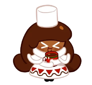 😆 emoji Какао кукі @crkstickersua Telegram sticker 5 of 31