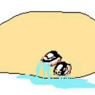 😢 emoji Bench trio Telegram sticker 8 of 30