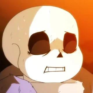 🖤 emoji |•Sans| •by Tobe fox| •Undertale Telegram sticker 12 of 22