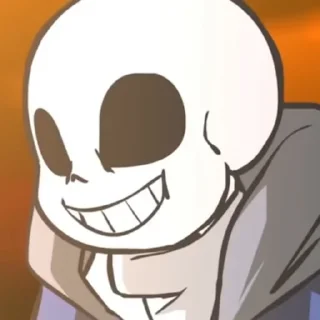 Sticker from |•Sans| •by Tobe fox| •Undertale