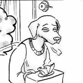 😣 emoji Jack and some Legosi Telegram sticker 4 of 20