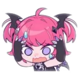 😰 emoji Camila Vtuber Telegram sticker 8 of 22