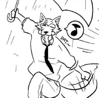 🌟 emoji Jack and some Legosi Telegram sticker 7 of 20