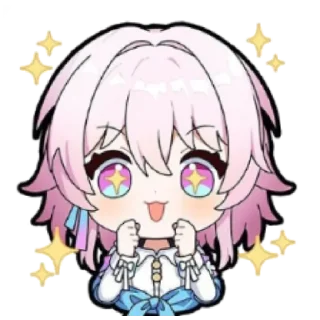 🤩 emoji March 7th Telegram sticker 18 of 30
