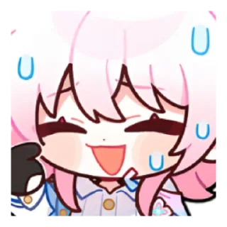 😅 emoji March 7th Telegram sticker 23 of 30