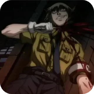 Sticker from Schrödinger hellsing