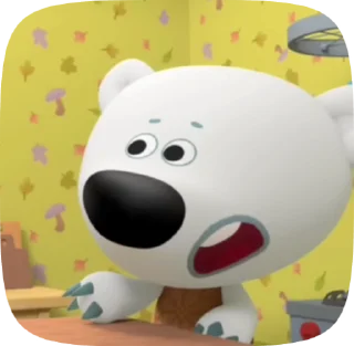 😔 emoji Тучка 🐻‍❄️ @yanotikg Telegram sticker 10 of 16