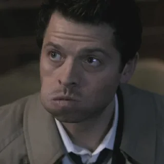🧐 emoji Castiel Telegram sticker 21 of 30