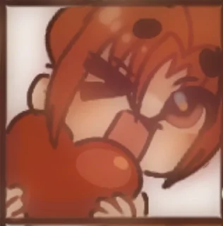 🌟 emoji chibi kitsu 🍓 Telegram sticker 7 of 37