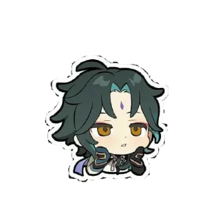 😀 emoji Genshin impact Telegram sticker 12 of 17